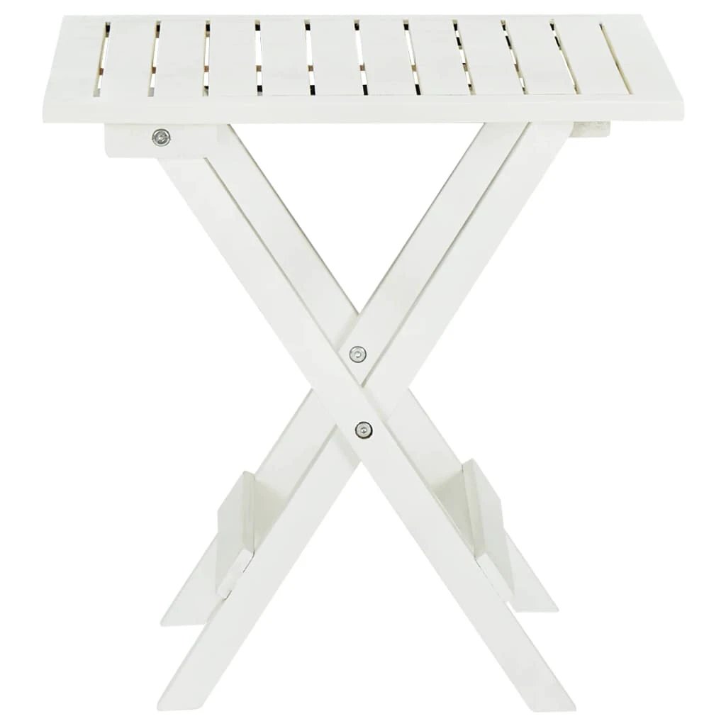vidaXL Bistro Table 46x46x47 cm Solid Acacia Wood by vidaXL