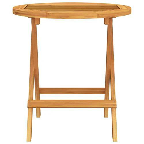 vidaXL Bistro Table Ø46x47 cm Solid Wood Acacia by vidaXL