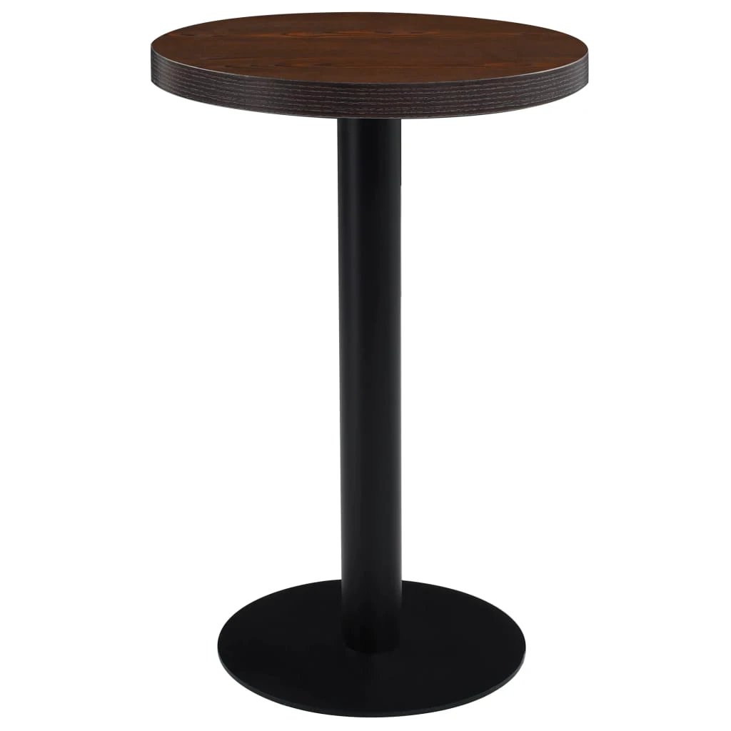 vidaXL vidaXL Bistro Table Light Brown 40 cm MDF - Bistro Sets