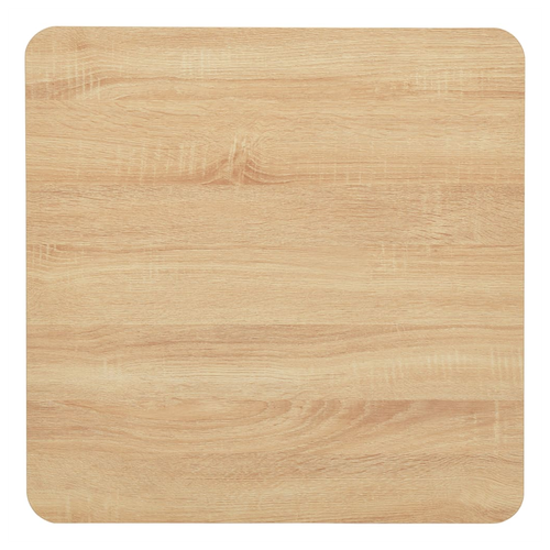 vidaXL Bistro Table Oak Colour 70x70x107 cm by vidaXL