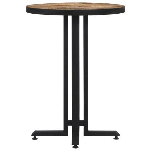 vidaXL Bistro Table Round Ø55x76 cm Solid Reclaimed Teak - Bistro Sets