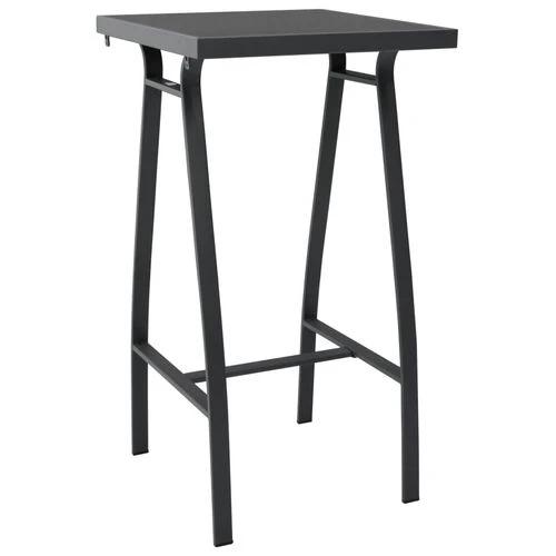 vidaXL vidaXL 3 Piece Garden Bar Set Black -