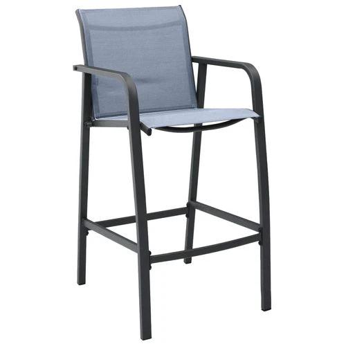 vidaXL vidaXL 3 Piece Garden Bar Set Black -
