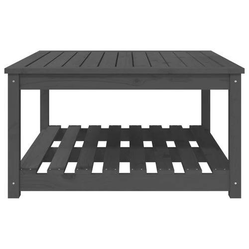 vidaXL vidaXL Garden Table 82.5x50.5x45 cm Solid Wood Pine -
