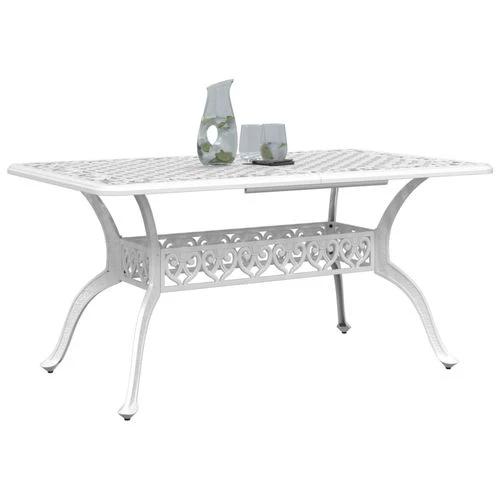 vidaXL Garden Table Bronze 150x90x72 cm Cast Aluminium -