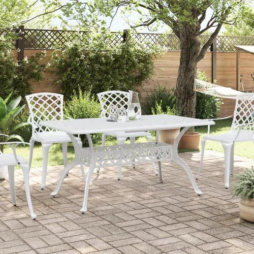 vidaXL Garden Table Bronze 150x90x72 cm Cast Aluminium -
