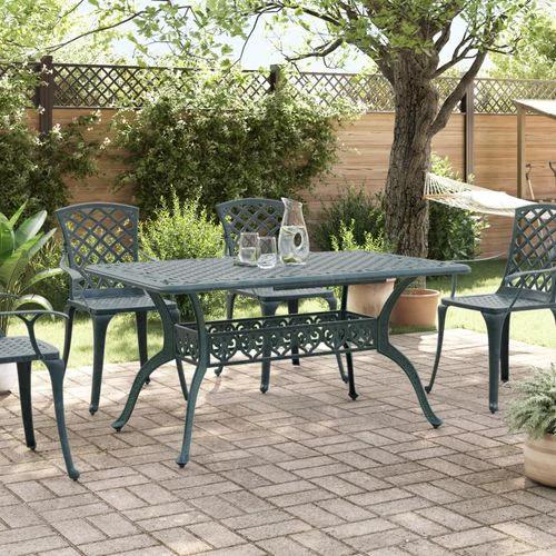 vidaXL Garden Table Bronze 150x90x72 cm Cast Aluminium by vidaXL