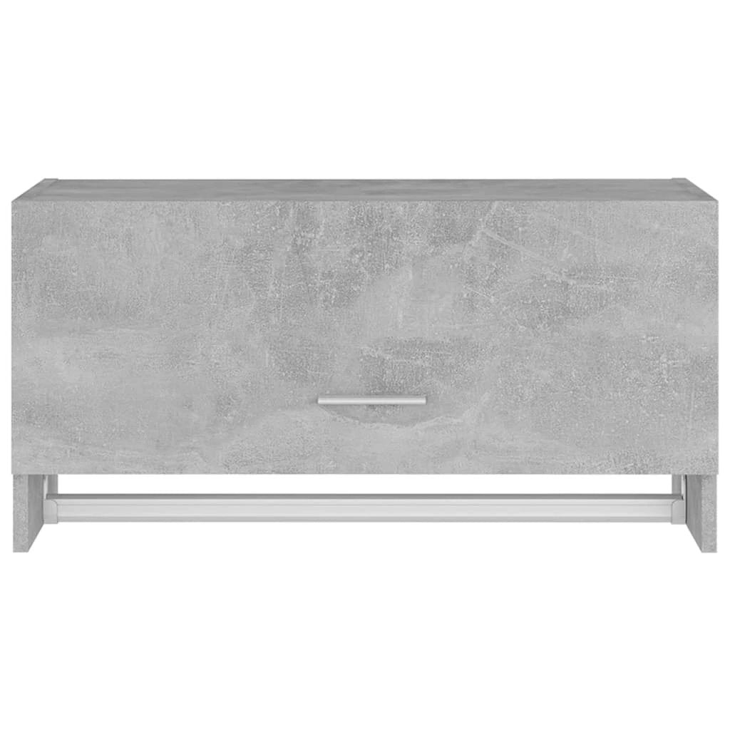 vidaXL Wardrobe White 70x32.5x35 cm Engineered Wood -