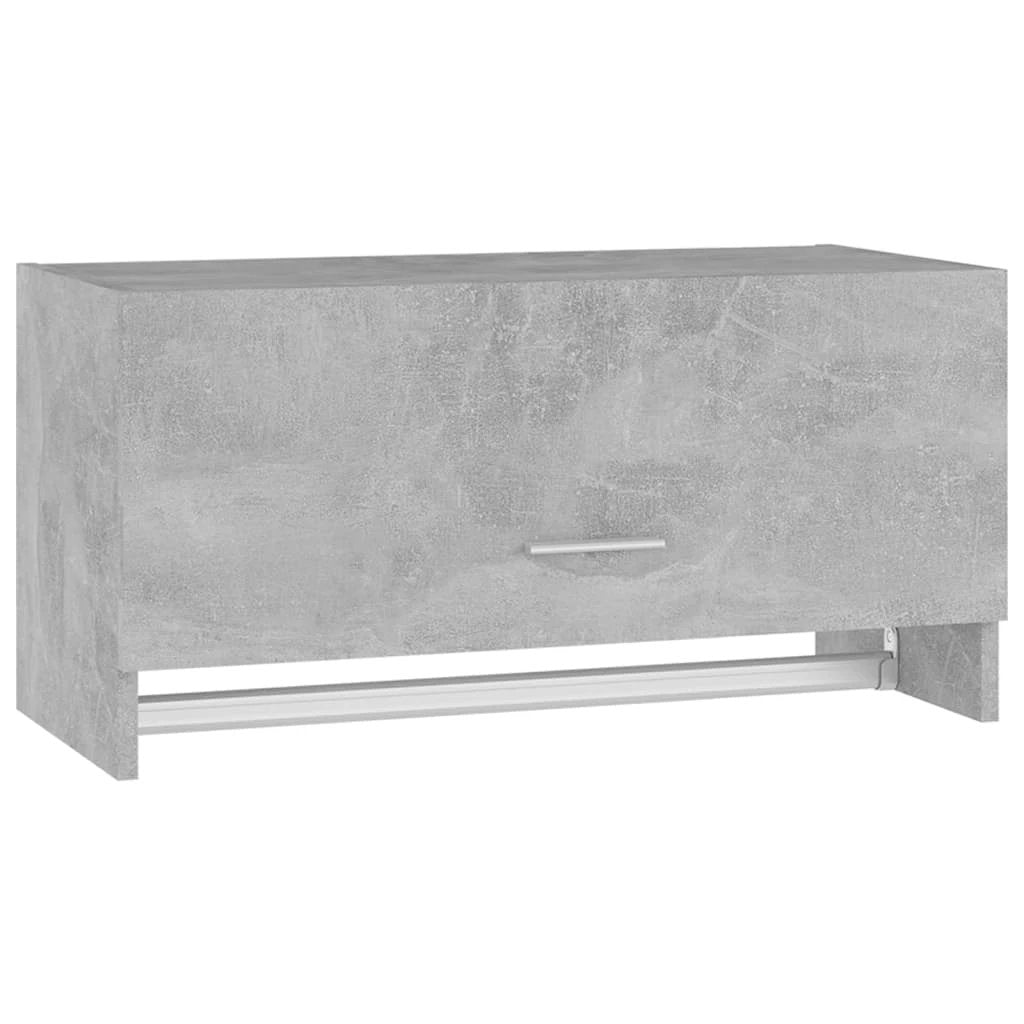 vidaXL Wardrobe White 70x32.5x35 cm Engineered Wood -