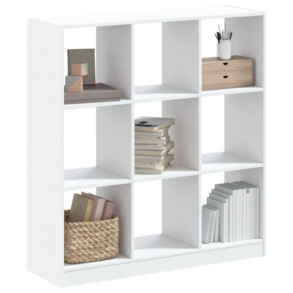 Bookcase White 68.5x32x75 cm vidaXL Engineered Wood by vidaXL