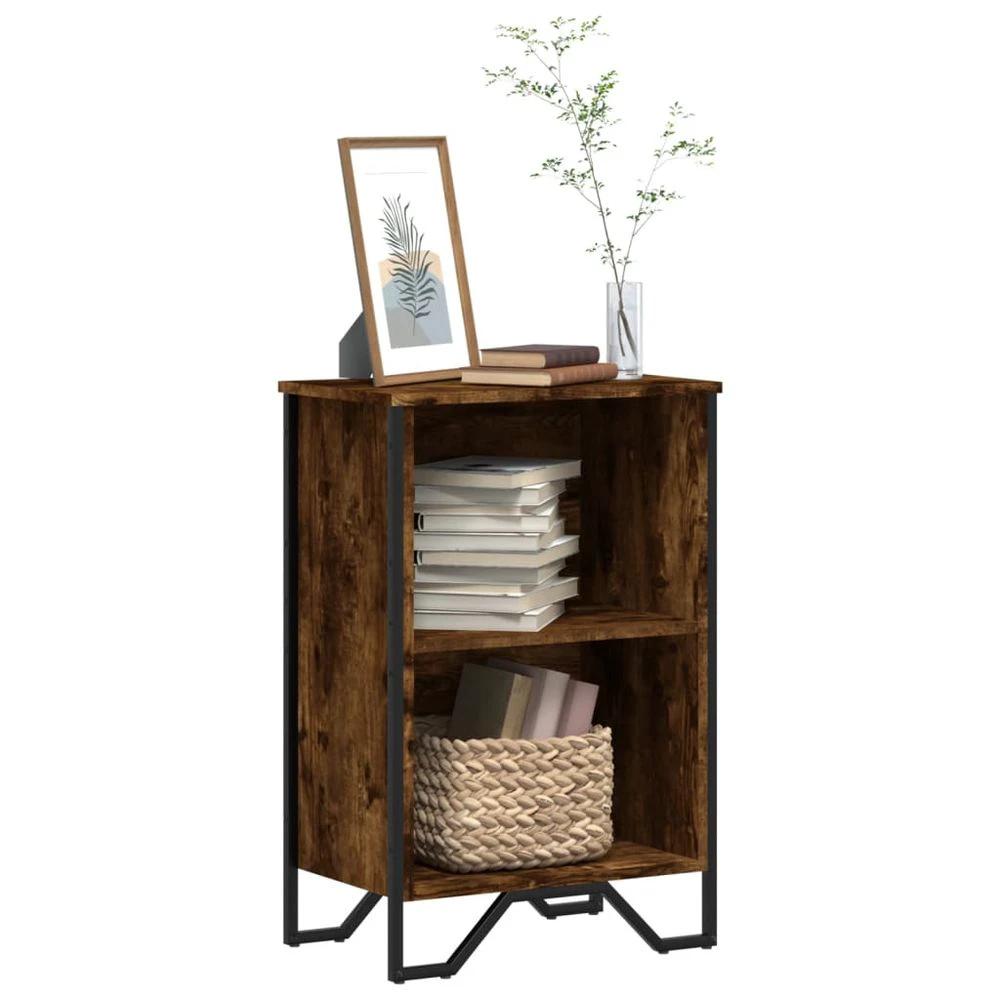 vidaXL Bookcase Black 50x31x74.5 cm vidaXL Engineered Wood - Uncategorized Bookcase