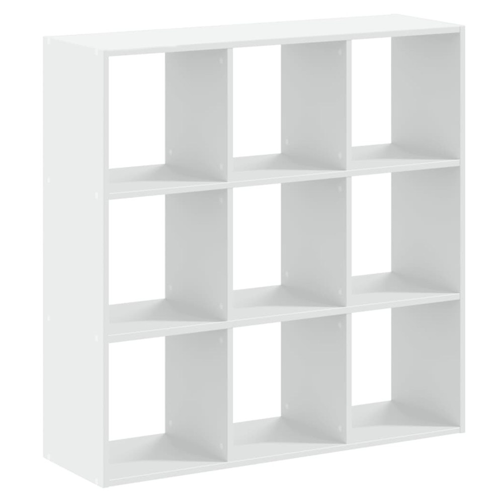 vidaXL Bookcase White 102x32x102 cm vidaXL Engineered Wood - Uncategorized Bookcase