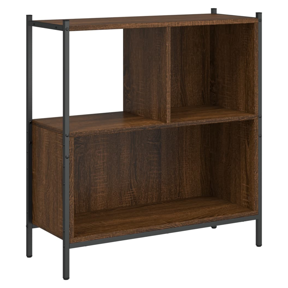 vidaXL Bookcase Black 72x28x77.5 cm vidaXL Engineered Wood - Uncategorized Bookcase