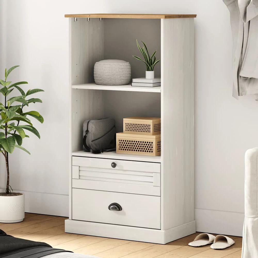 Bookcase VIGO 60x35x114.5 cm Solid Wood Pine vidaXL by vidaXL