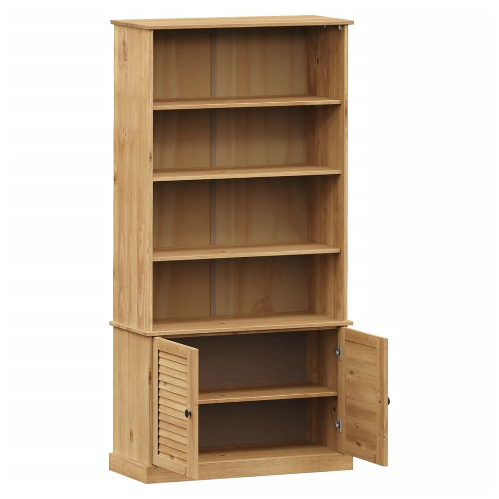 vidaXL Bookcase VIGO 85x35x170 cm vidaXL Solid Wood Pine - Uncategorized Bookcase