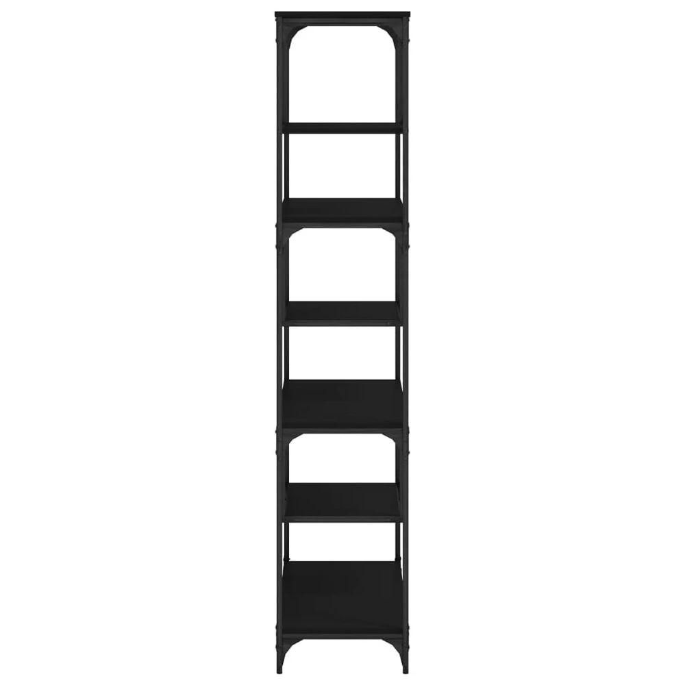Bookcase Black 81x36x176 cm vidaXL Engineered Wood by vidaXL