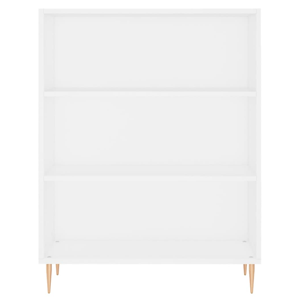 Bookcase White 69.5x32.5x90 cm vidaXL Engineered Wood by vidaXL
