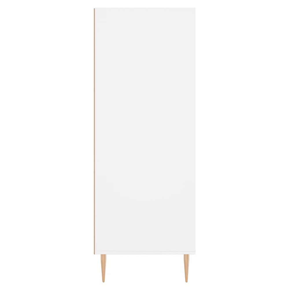 Bookcase White 69.5x32.5x90 cm vidaXL Engineered Wood by vidaXL