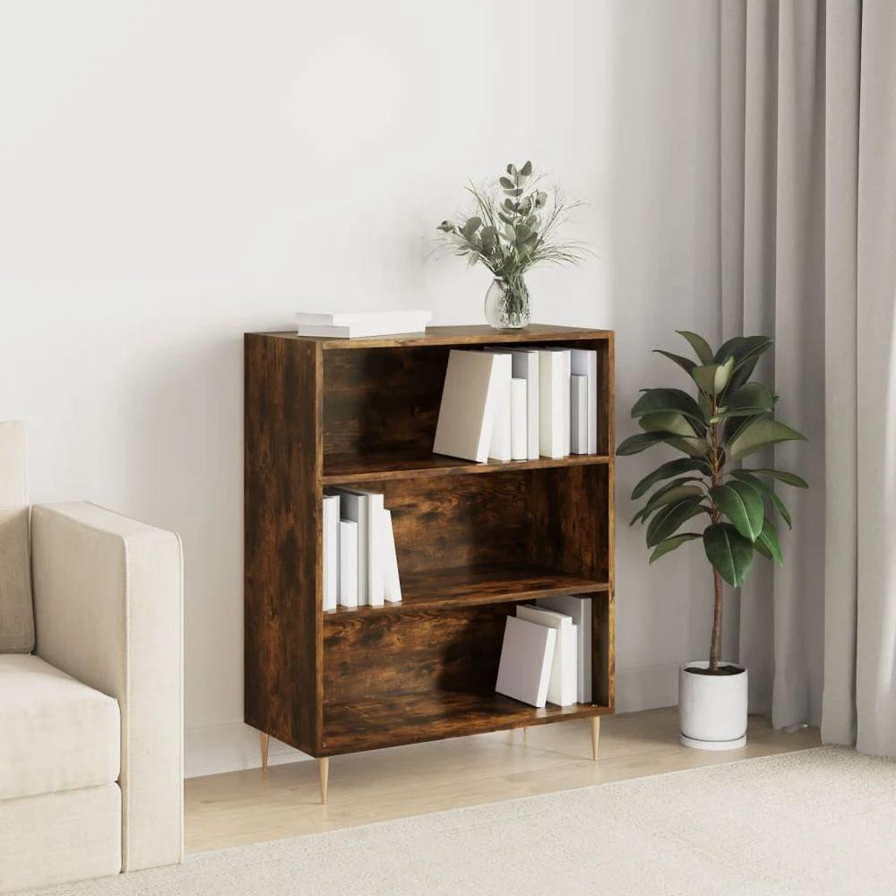 vidaXL Bookcase White 69.5x32.5x90 cm vidaXL Engineered Wood - Uncategorized Bookcase