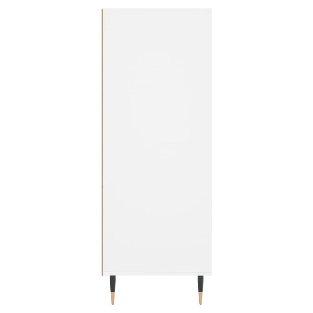 Bookcase White 69.5x32.5x90 cm vidaXL Engineered Wood by vidaXL