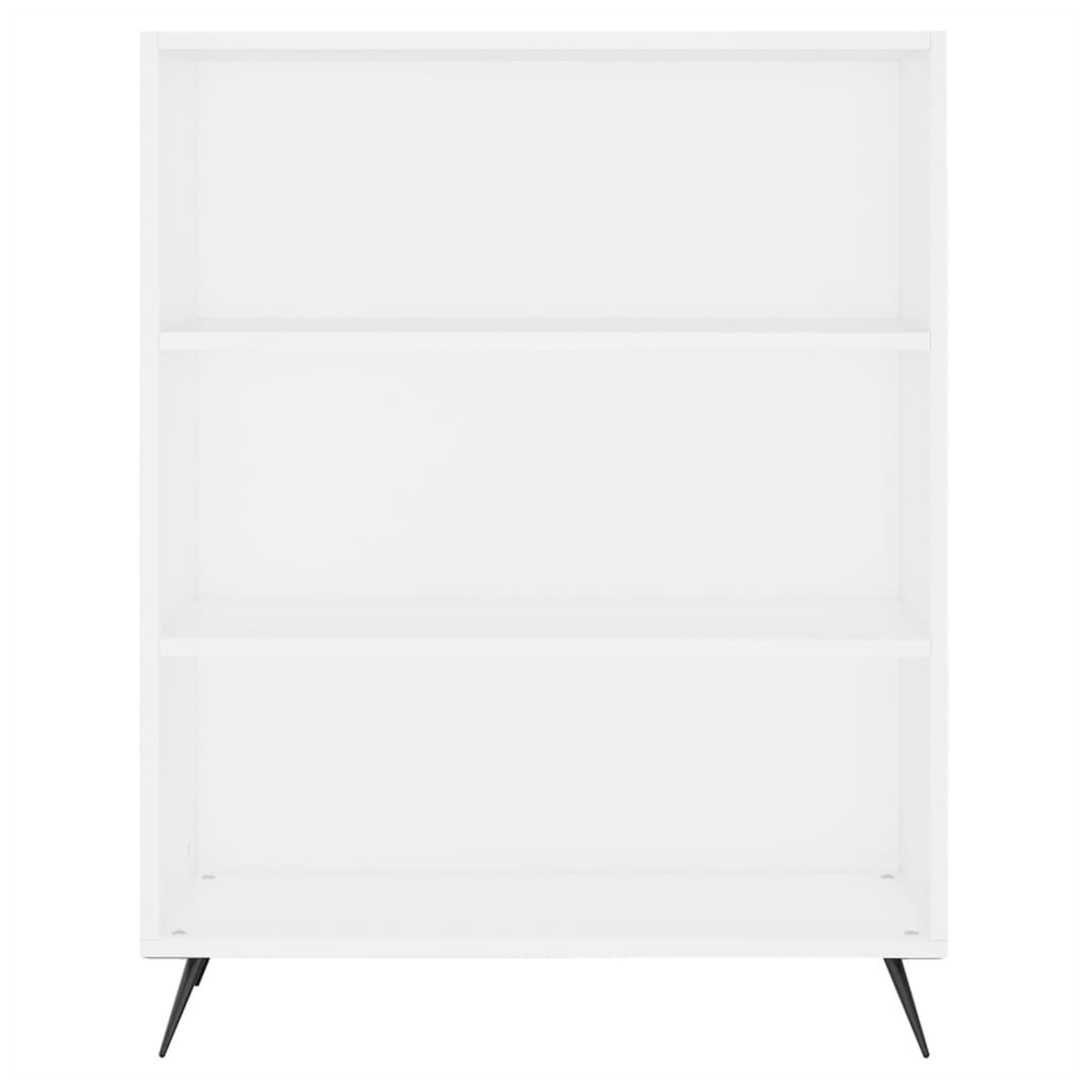 Bookcase White 69.5x32.5x90 cm vidaXL Engineered Wood by vidaXL