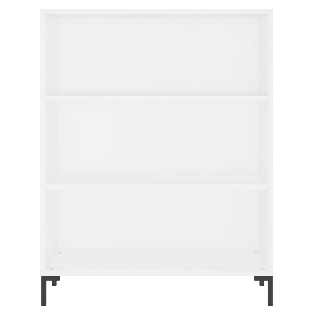 Bookcase White 69.5x32.5x90 cm vidaXL Engineered Wood by vidaXL