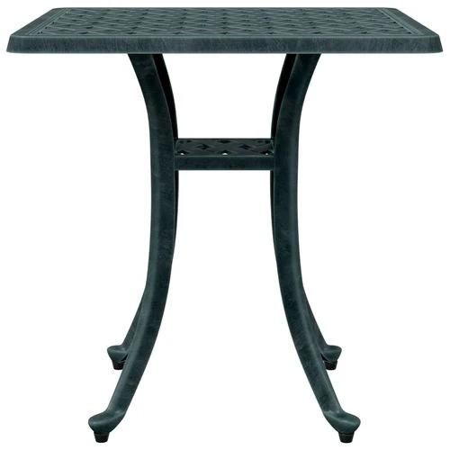 vidaXL Garden Table Bronze 53x53x53 cm Cast Aluminium by vidaXL