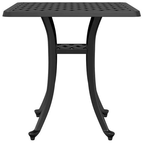 vidaXL vidaXL Garden Table Bronze 53x53x53 cm Cast Aluminium -