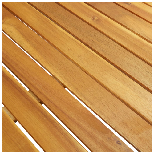 vidaXL Garden Table 200x90x74 cm Solid Acacia Wood by vidaXL