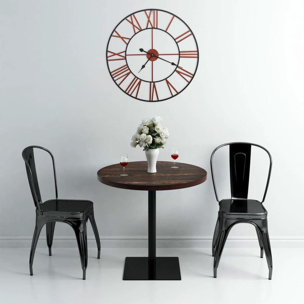 Wall Clock Metal 70 cm Golden - Clock from vidaXL