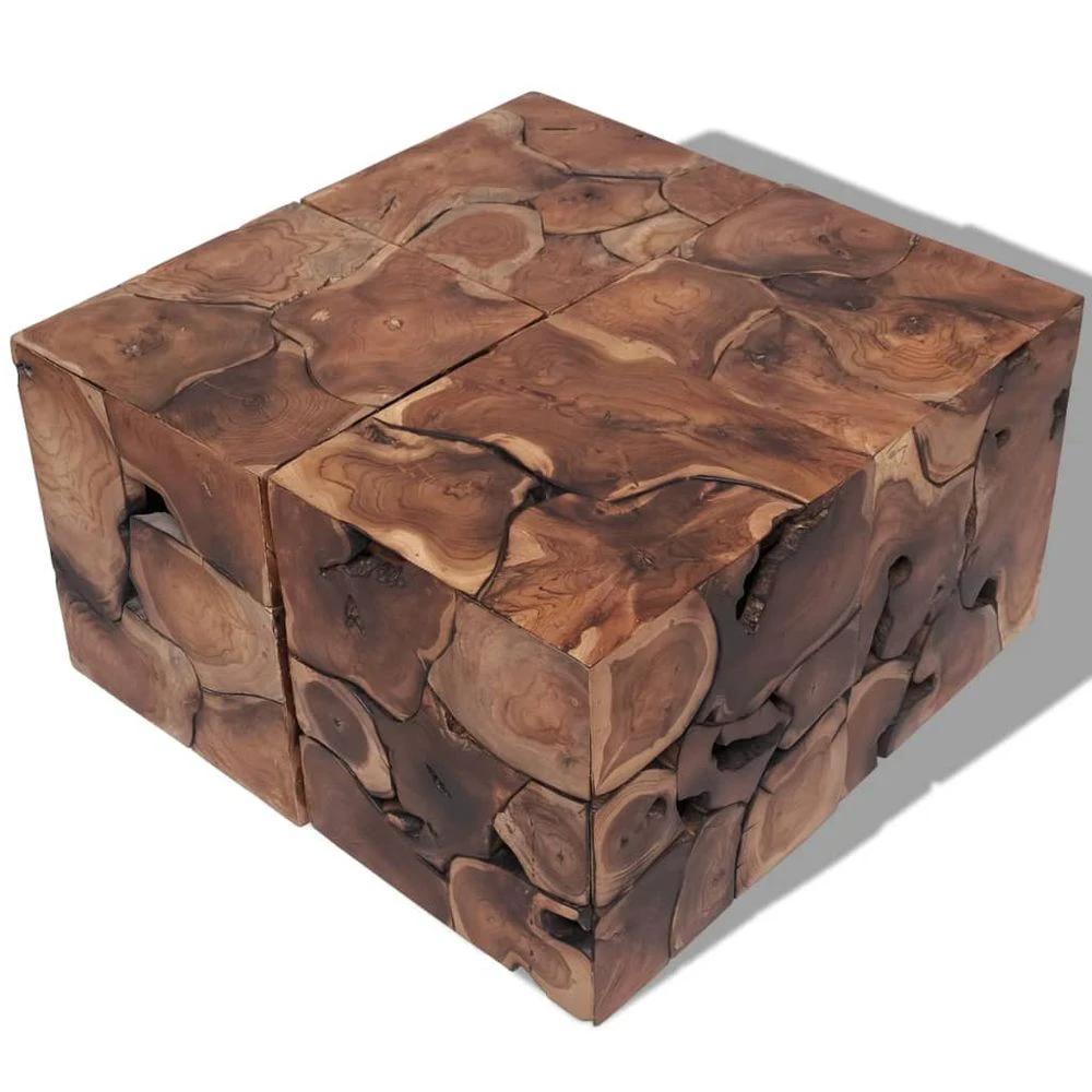 vidaXL Stools/Coffee Table Solid Teak vidaXL - Coffee Tables Coffee Table