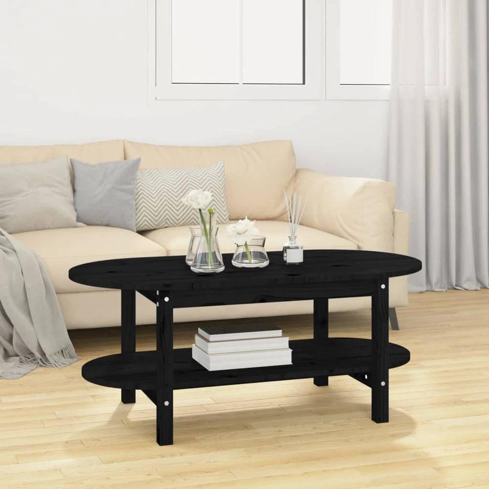 vidaXL Coffee Table 110x55x45 cm vidaXL Solid Wood Pine - Coffee Tables Coffee Table