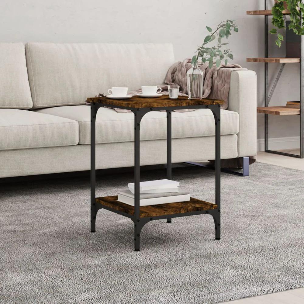 vidaXL Coffee Table Black 40x40x55 cm vidaXL Engineered Wood - Coffee Tables Coffee Table