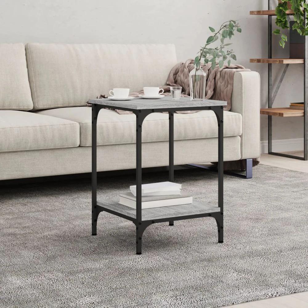 vidaXL Coffee Table Black 40x40x55 cm vidaXL Engineered Wood - Coffee Tables Coffee Table