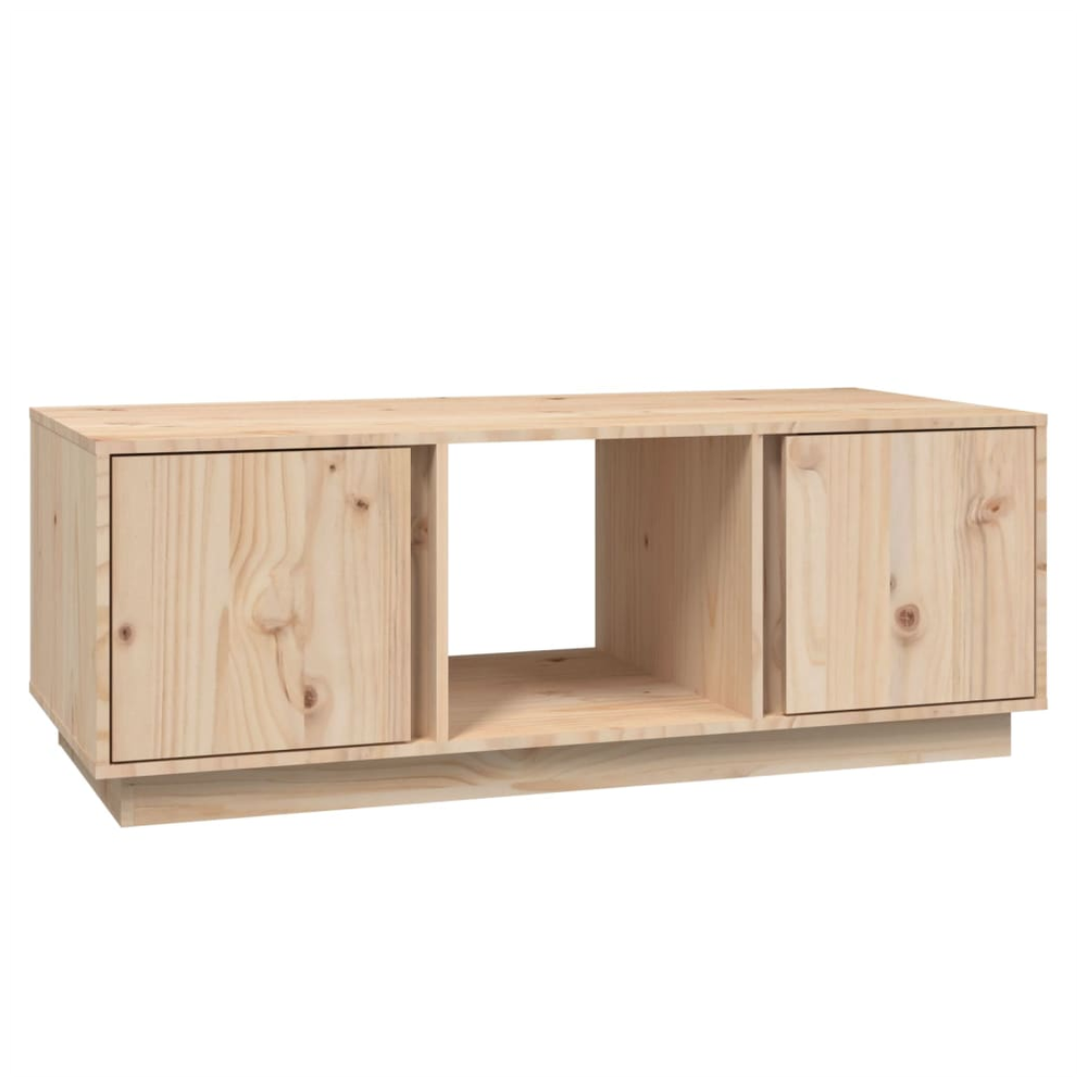 Coffee Table 110x50x40 cm vidaXL Solid Wood Pine by vidaXL