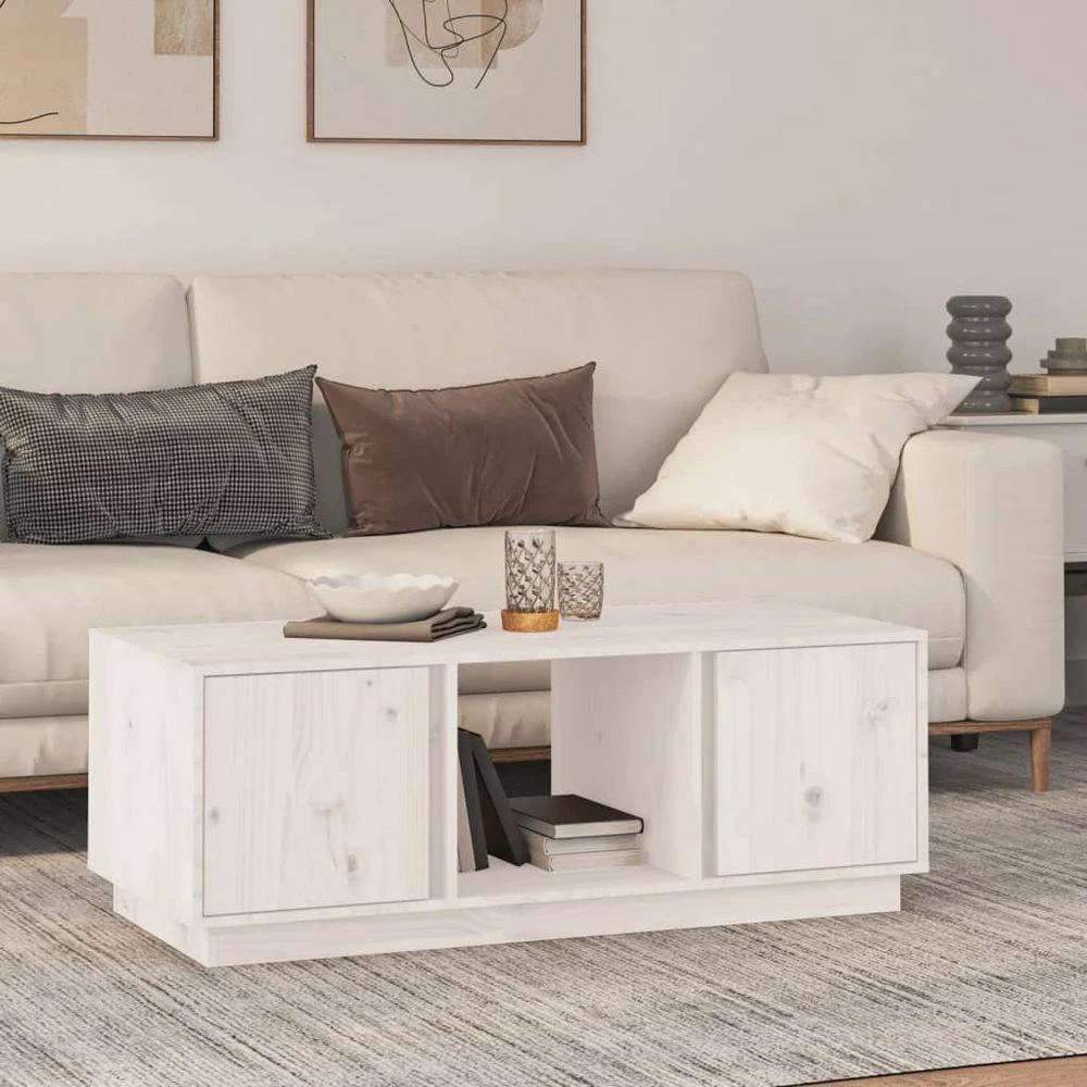 vidaXL Coffee Table 110x50x40 cm vidaXL Solid Wood Pine - Coffee Tables Coffee Table
