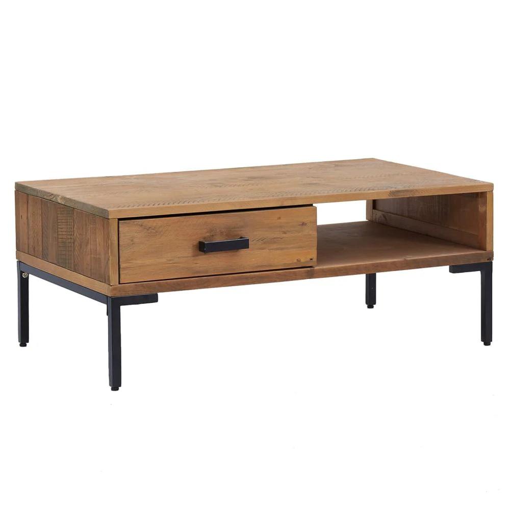 Coffee Table 90x50x35 cm vidaXL Solid Pinewood by vidaXL