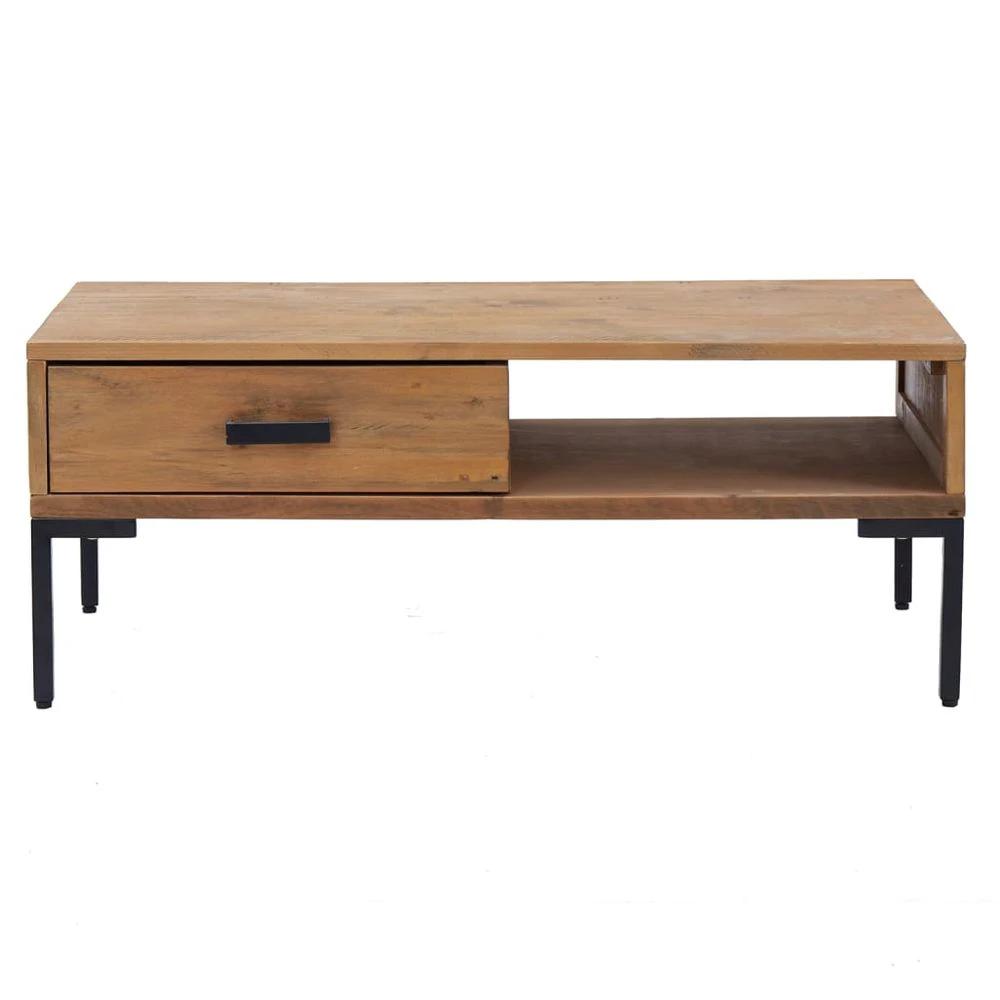 Coffee Table 90x50x35 cm vidaXL Solid Pinewood by vidaXL
