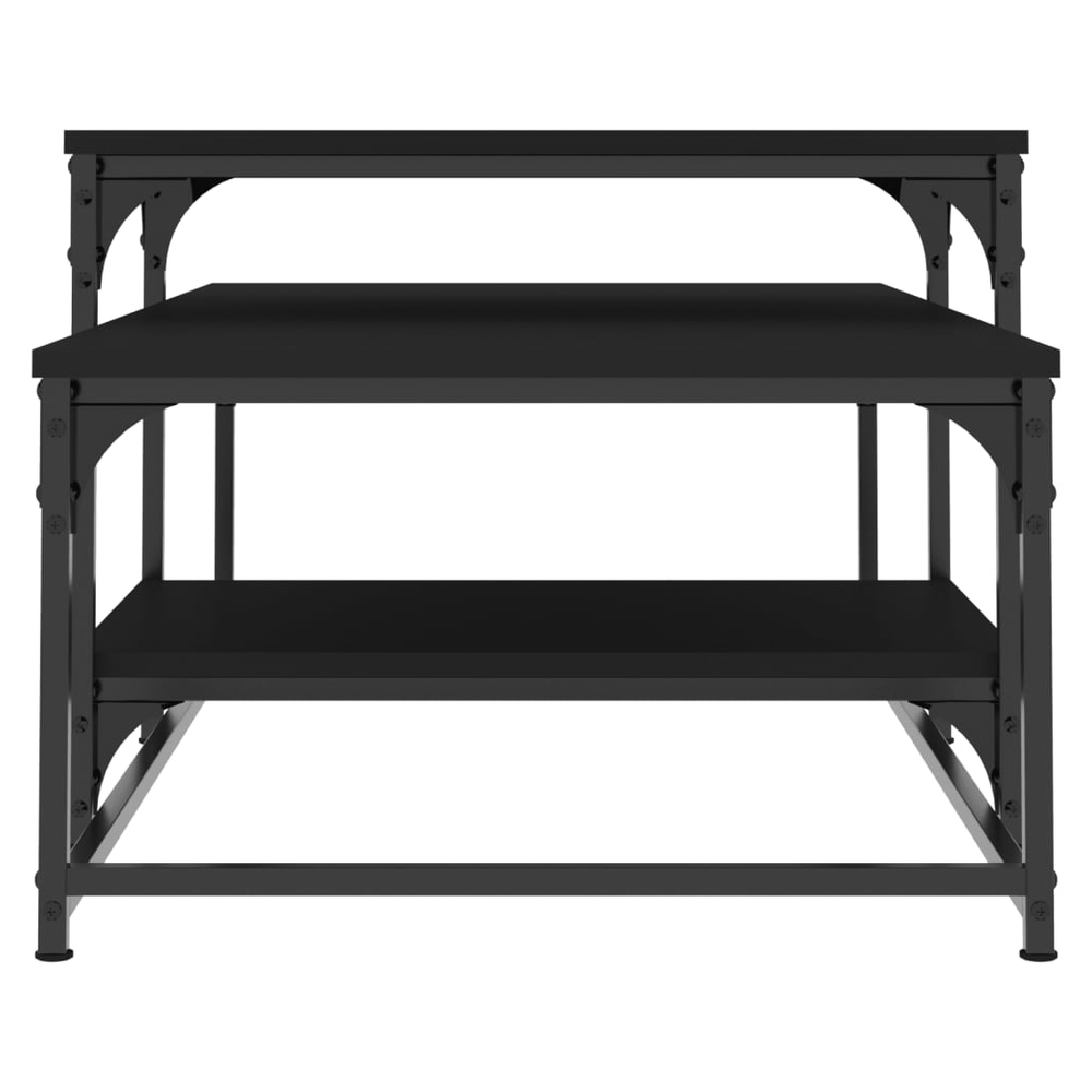 vidaXL Coffee Table Black 102x60x45 cm vidaXL Engineered Wood - Coffee Tables Coffee Table