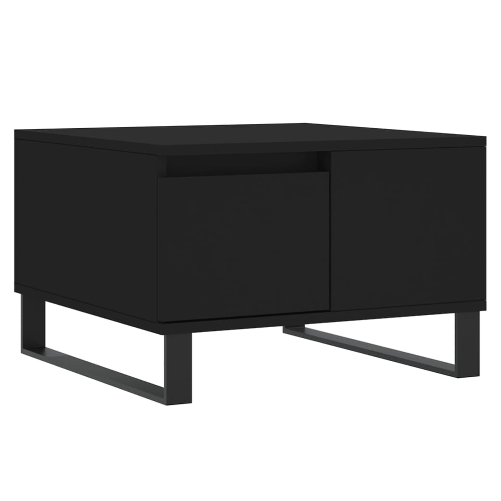 vidaXL Coffee Table Black 55x55x36.5 cm vidaXL Engineered Wood - Coffee Tables Coffee Table