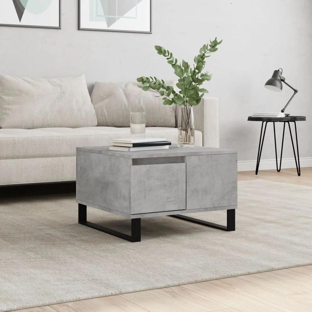 vidaXL Coffee Table Black 55x55x36.5 cm vidaXL Engineered Wood - Coffee Tables Coffee Table
