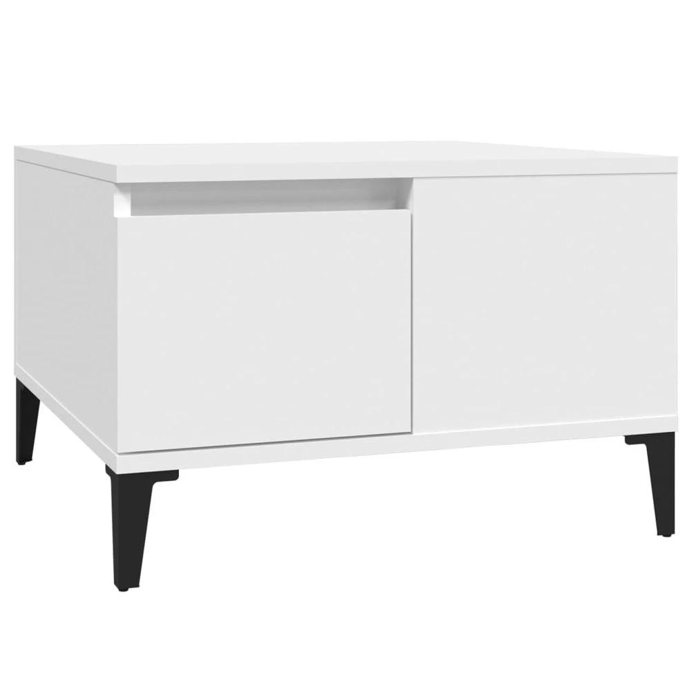vidaXL Coffee Table White 55x55x36.5 cm vidaXL Engineered Wood - Coffee Tables Coffee Table