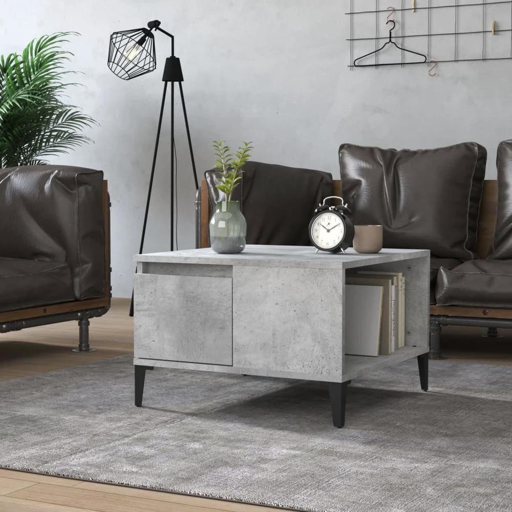 vidaXL Coffee Table White 55x55x36.5 cm vidaXL Engineered Wood - Coffee Tables Coffee Table