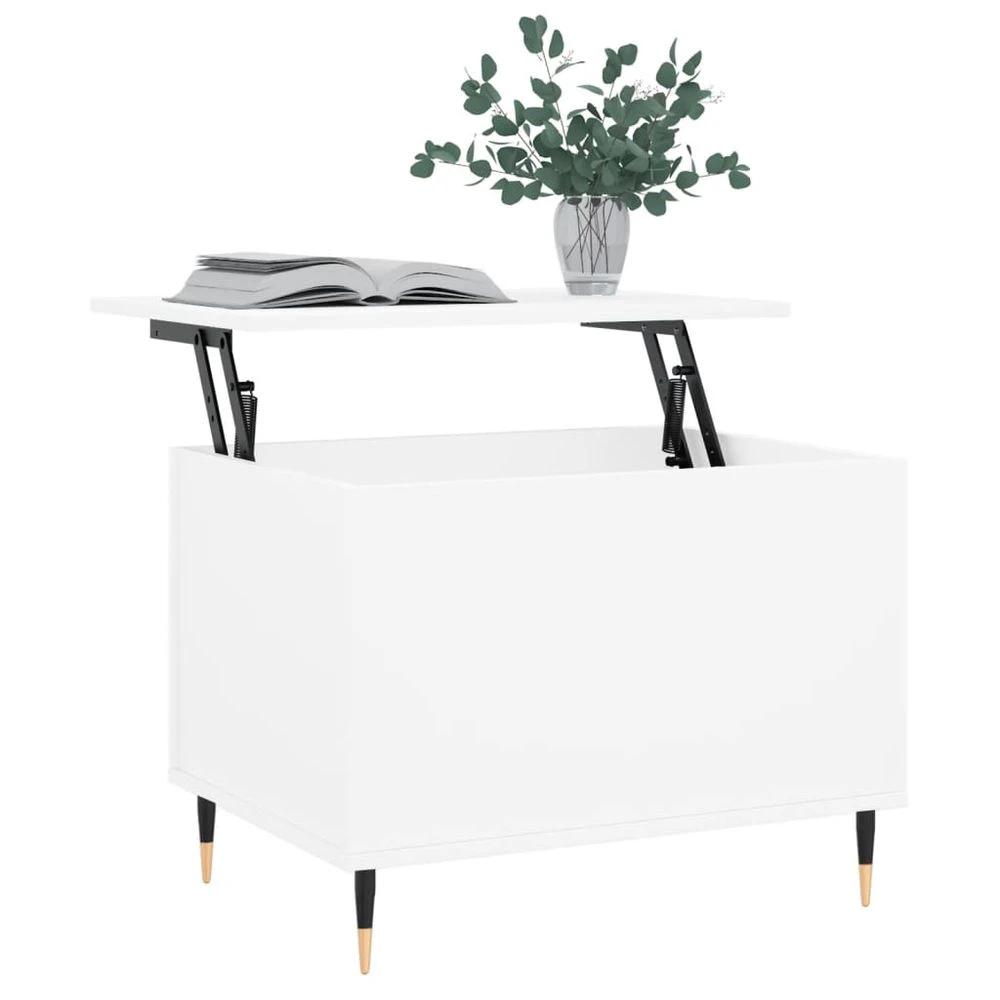 Coffee Table White 60x44.5x45 cm vidaXL Engineered Wood by vidaXL