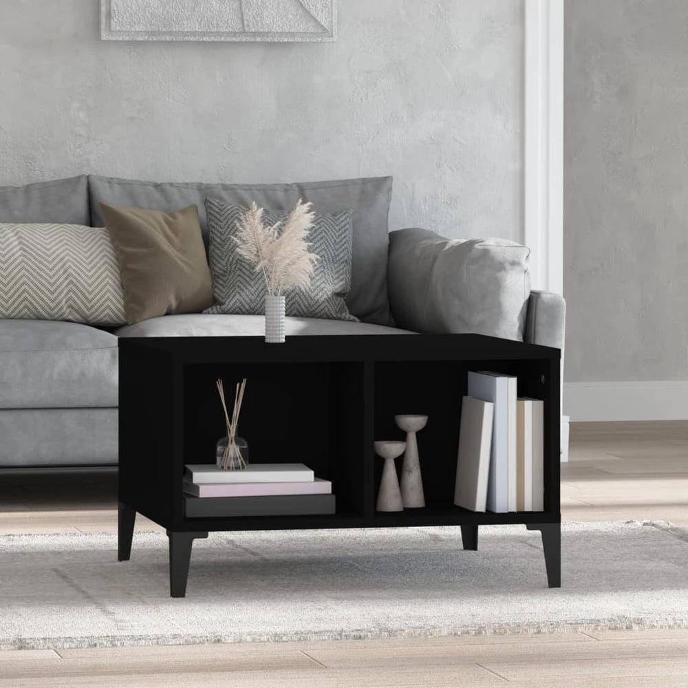 vidaXL Coffee Table White 60x50x36.5 cm vidaXL Engineered Wood - Coffee Tables Coffee Table