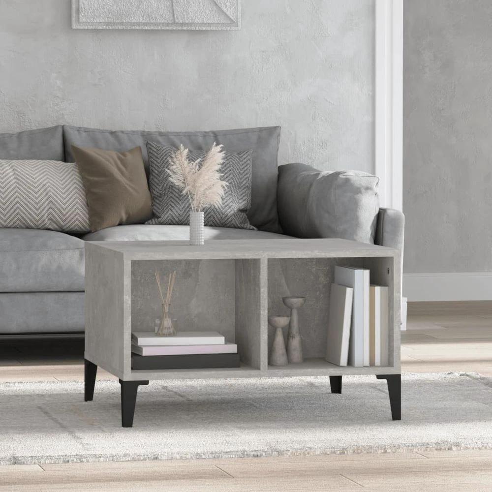 vidaXL Coffee Table White 60x50x36.5 cm vidaXL Engineered Wood - Coffee Tables Coffee Table