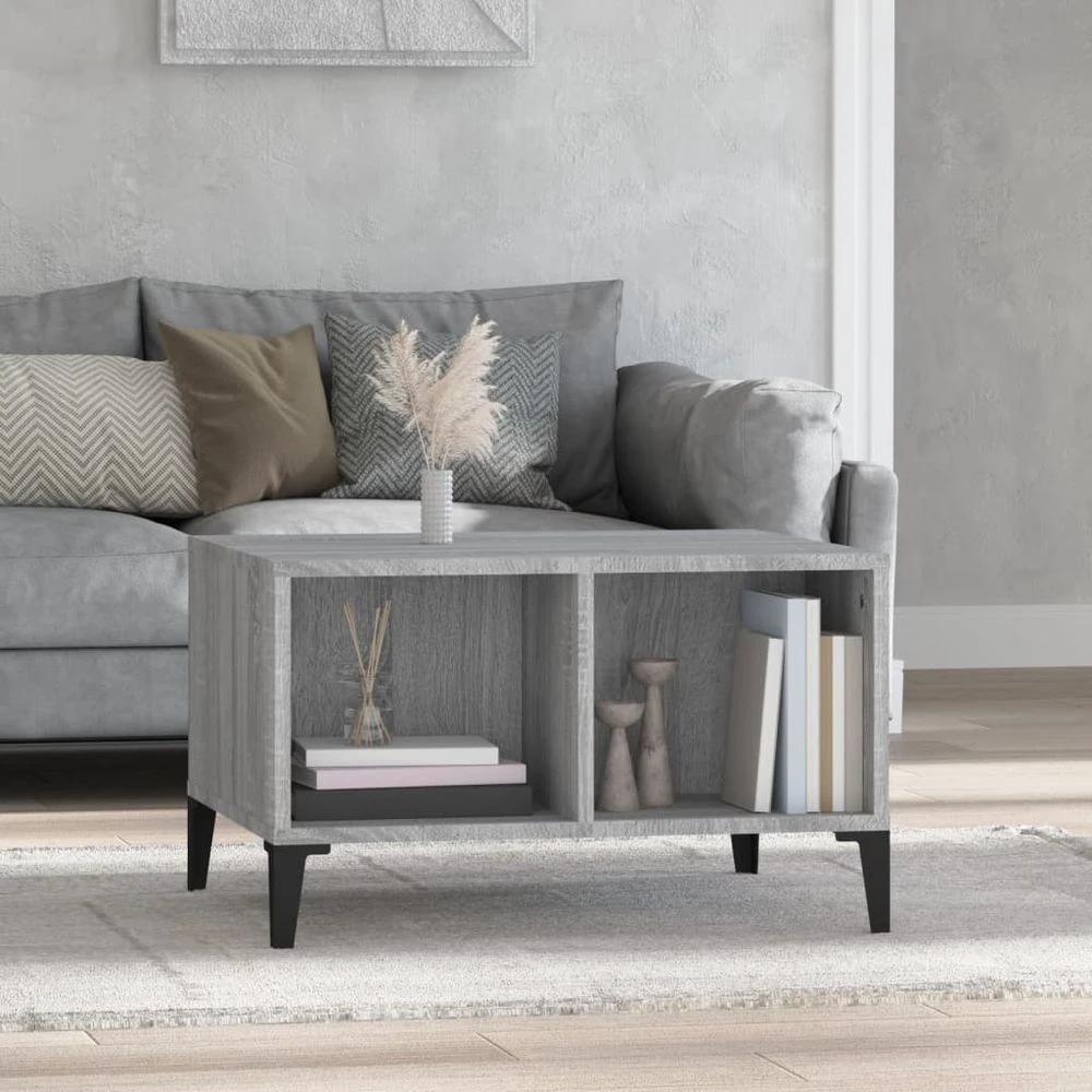 vidaXL Coffee Table White 60x50x36.5 cm vidaXL Engineered Wood - Coffee Tables Coffee Table