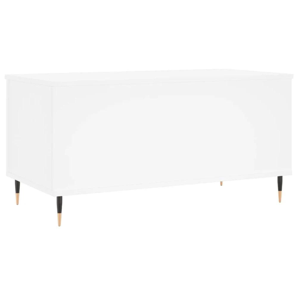 Coffee Table White 90x44.5x45 cm vidaXL Engineered Wood by vidaXL
