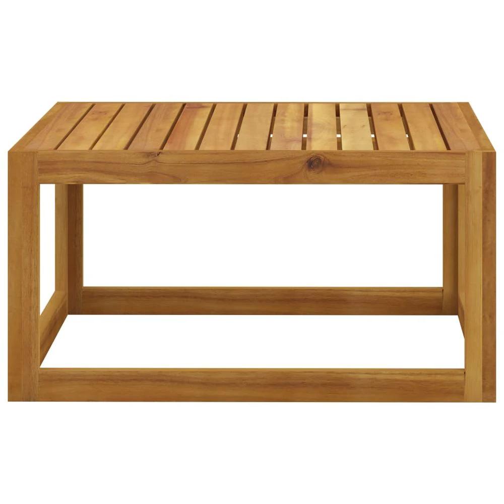 Coffee Table 68x68x29 cm vidaXL Solid Acacia Wood by vidaXL