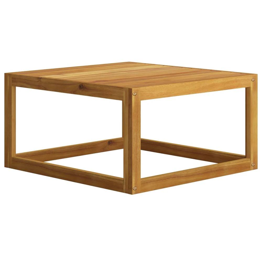 Coffee Table 68x68x29 cm vidaXL Solid Acacia Wood by vidaXL